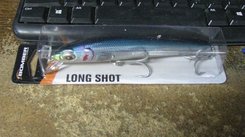 Bomber "longshot", 6", 1 3/8 oz, nip, free shipping - 第 1/2 張圖片