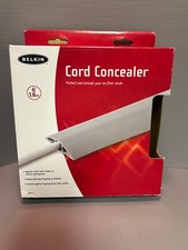 BELKIN F8B023 Cable  Cord Concealer, 6 Feet, Gray, New in Box