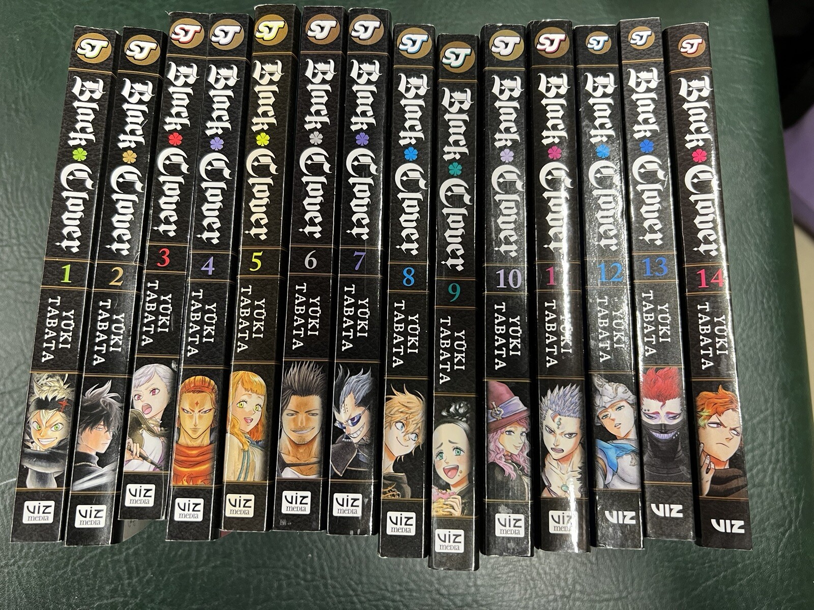 BLACK CLOVER MANGA ENGLISH SET