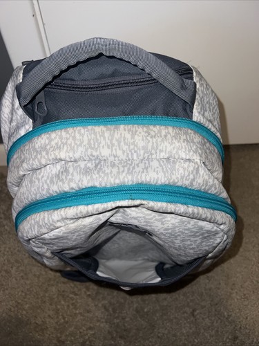Adidas Backpack - Gray And Teal - Adjustable Straps - Multi pocket - 第 4/11 張圖片