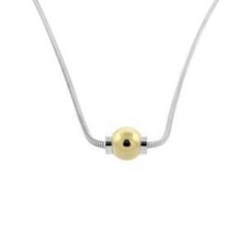 Cape Cod Halskette - 14K Kugel & Sterlingsilber (0,925) Kette
