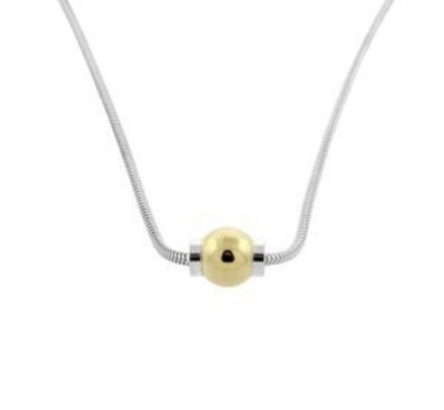 Cape Cod Halskette - 14K Kugel & Sterlingsilber (0,925) Kette