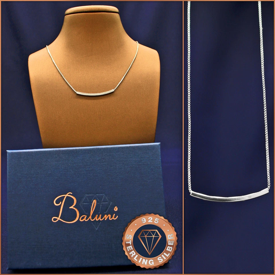 Halskette mit Anhänger echt 925 Sterling-Silber, +Etui, Geschenk Weihnachten - Bild 2 von 4