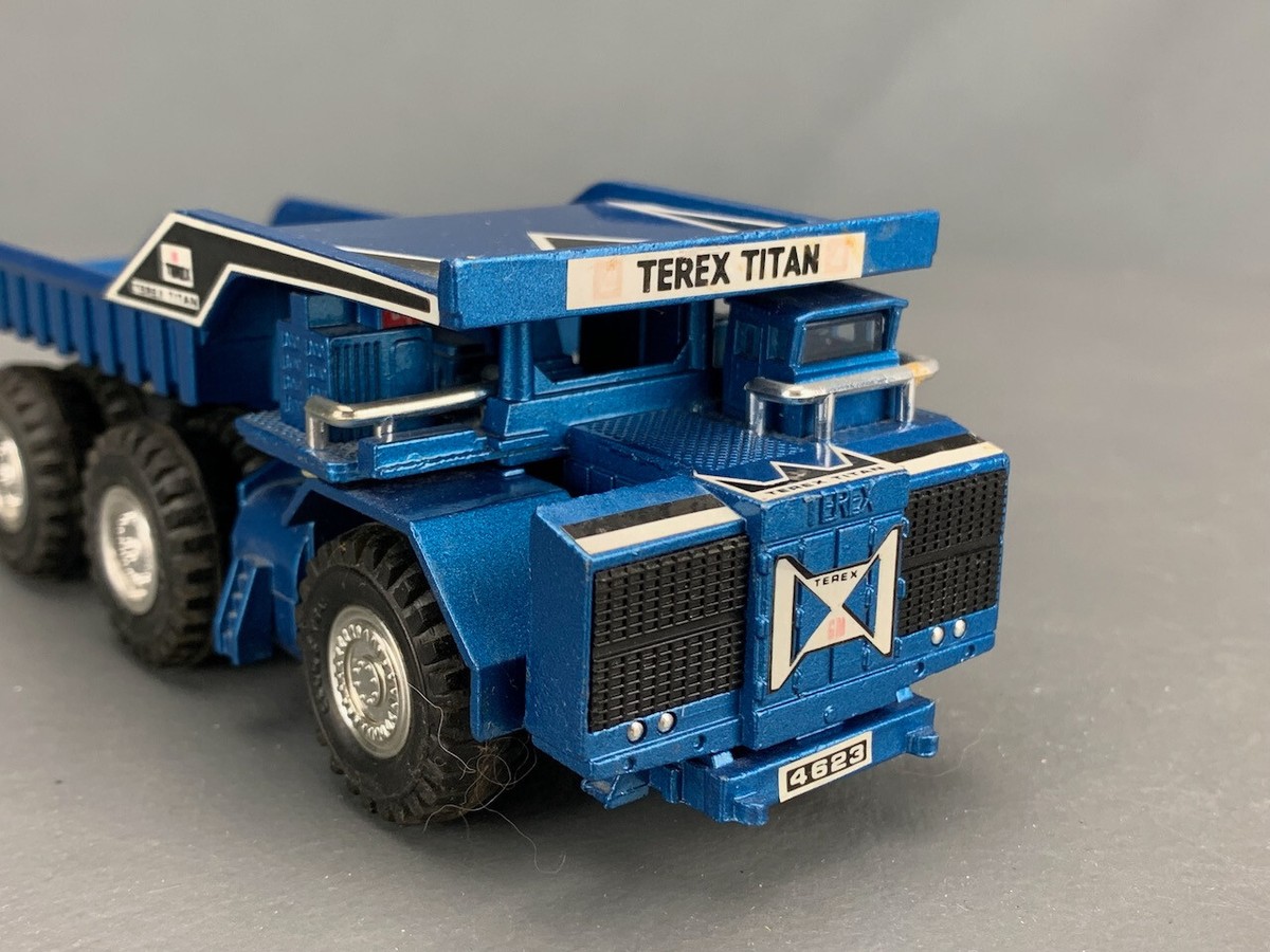 Vintage Shinsei Mini Power #4608B Diecast TEREX TITAN Mine Vintage Shinsei Mini Power #4608B Diecast TEREX TITAN Mine