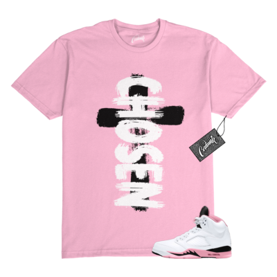 jordan 5 pink foam shirt