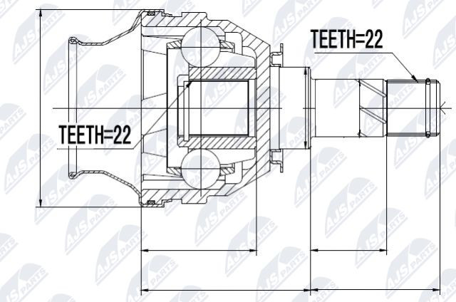 Joint arbre de transmission Opel Vectra A Tigra - Jeu de joints d'étanchéité train avant
