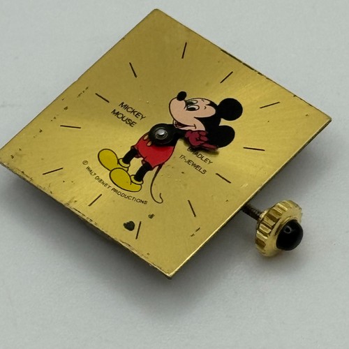 19,5 mm läuft Mickey Mouse Bradley Walt Disney RAX 6061-21 Uhrwerk TEILE - Bild 10 von 18