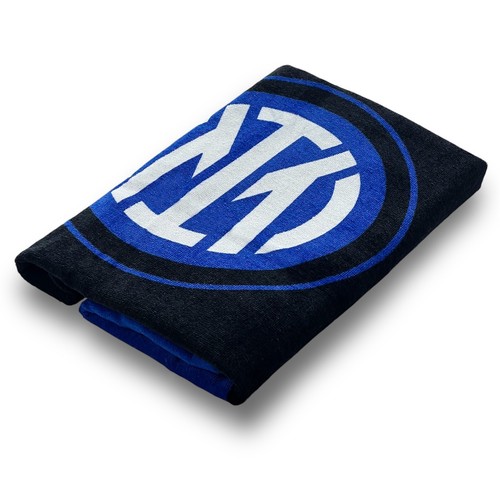 Telo Mare Inter F.C. Asciugamano Spugna 70x140 cm prodotto ufficiale 100% cotone - Picture 2 of 6