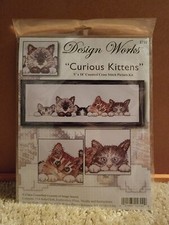 Design Works Counted Cross Stitch "Curious Kittens"