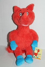 Kohl's Cares "Fox In Socks" by Dr. Seuss Plush Fox Stuffed Animal Toy NEW
