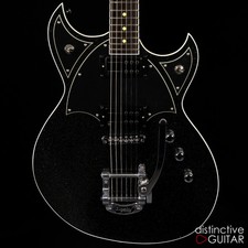 Brand New Reverend Reeves Gabrels Signature Spacehawk Black Sparkle