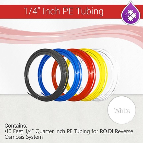 10 Feet Reverse Osmosis Polyethylene Tube 1/4" OD NSF - RO, Refrigerator Cooler - 第 2/6 張圖片
