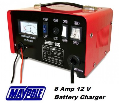 Qualität Maibaum Schwerlast Stahl 8A 8 Amp 12V Auto Van Traktor Batterieladegerät