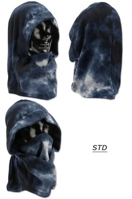 VOLCOM WOMENS/YTH 2024 Snowboard Snow  V-Scout Advent FLEECE Hood STORM TIE-DYE
