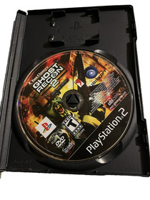 Ghost Recon - Sony Playstation 2 PS2 Case, Disk, and Manual