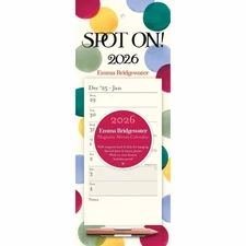 Carousel Worldwide, Emma Bridgewater Big Polka Dot 2026 Week-To-View Magnetic Ca