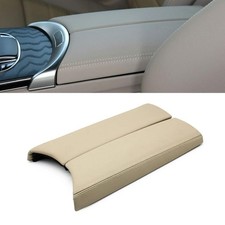 Leather Center Console Armrest Cover, Interior Central Armrest Storage Box Pr...