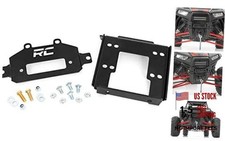 Placa de montaje de cabrestante negra para Polaris RZR XP 1000 - 93042 - 2014-2022