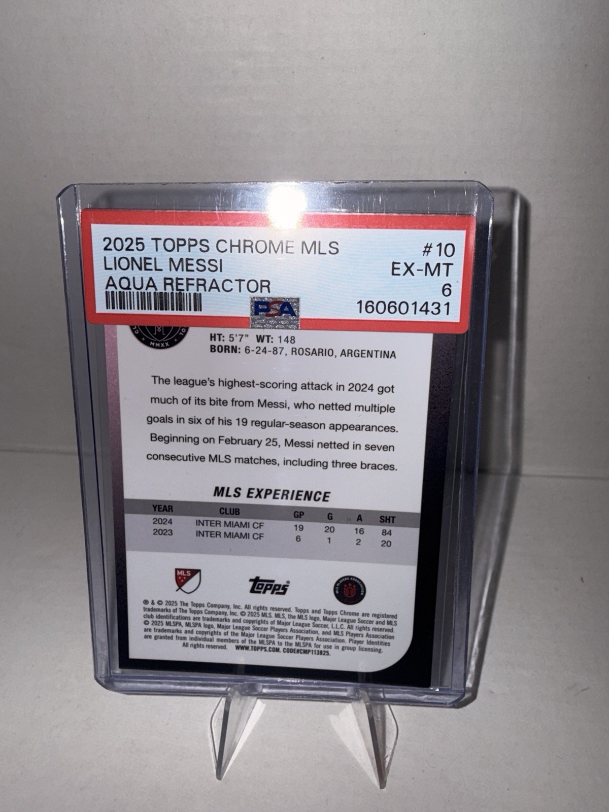 Psa 6 Messi view 2