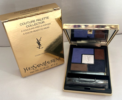 Yves Couture Palette Collector Yconic Purple 5 Color Ready To Wear Shadow 5 g