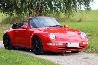 Porsche 993 Convertible. First Paint. Carfax Immaculate. WGA € 85.000.- HU/H NEW 1996