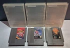 Double Dragon 1 2 3 Trilogy w/Plastic Cases Nintendo NES Authentic - Tested