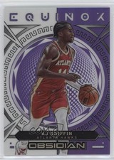 2022-23 Panini Obsidian Equinox Electric Etch Purple Flood 14/49 AJ Griffin 02v3