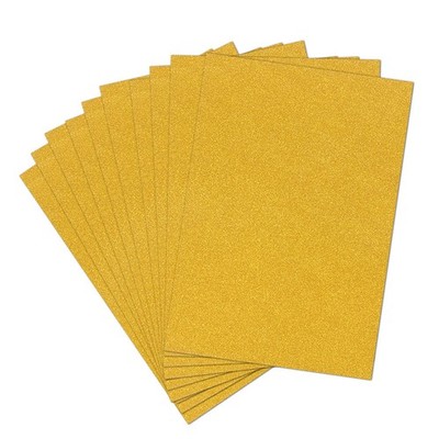 30 stücke Golden Shiny A4 Blätter Glitter Karton Karte Machen DIY Material