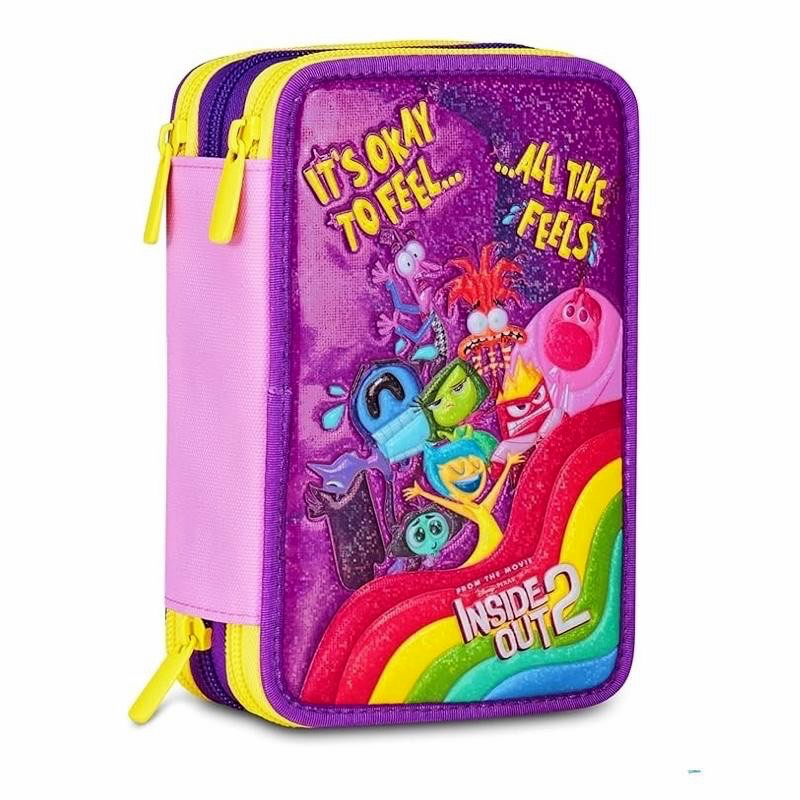 ASTUCCIO SCUOLA SEVEN 3 ZIP INSIDE OUT 2