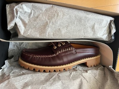 timberland 3 eye mule vibram sole new in hand brown UK8 EU42 US8.5