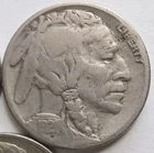 1921-S Buffalo Nickel VG, Better Date 5C San Franciso coin