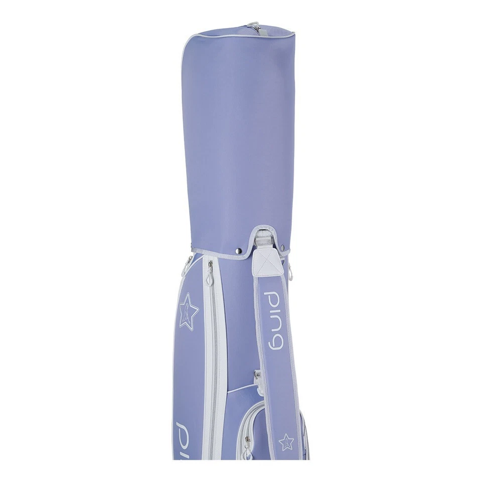 Ping Golf Ladies Casual Cart Bag 8.5 in 5-way Divider Lightweight 2025 Lavender - Image 3 of 4