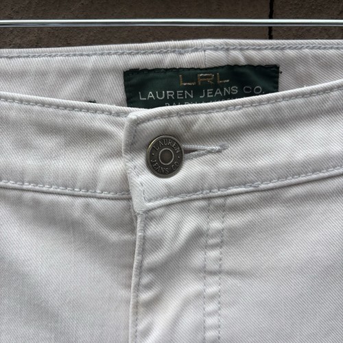 LRL Lauren Jeans Co Ralph Lauren Classic Straight Jeans Weiß Damen Größe 20W - Bild 4 von 10