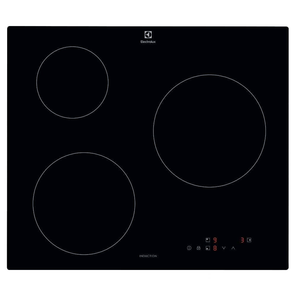 Table induction Electrolux 60cm LIB60320CK en verre vitrocéramique noir