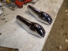 1953 Chevy Bumper Guards Re-chromed Gray Shelf