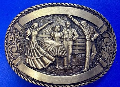 Buckled belt with dancing couple design s-l400.jpg main image 3