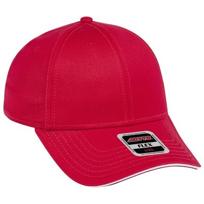 20 Pack Of OTTO CAP ''OTTO FLEX'' Fitted 6 Panel Low Profile Baseball Cap