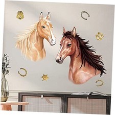 Horse Wall Decals Farm Animal Horse Wall Stickers Baby Nursery Bedroom Living