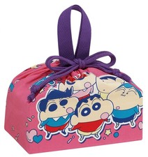 Kids' Crayon Shin-chan 25 KB7 Gusseted Lunch Drawstring Bag