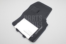 Genuine VW Arteon 2017-on front rubber all weather floor mats RHD 3G8061541 82V