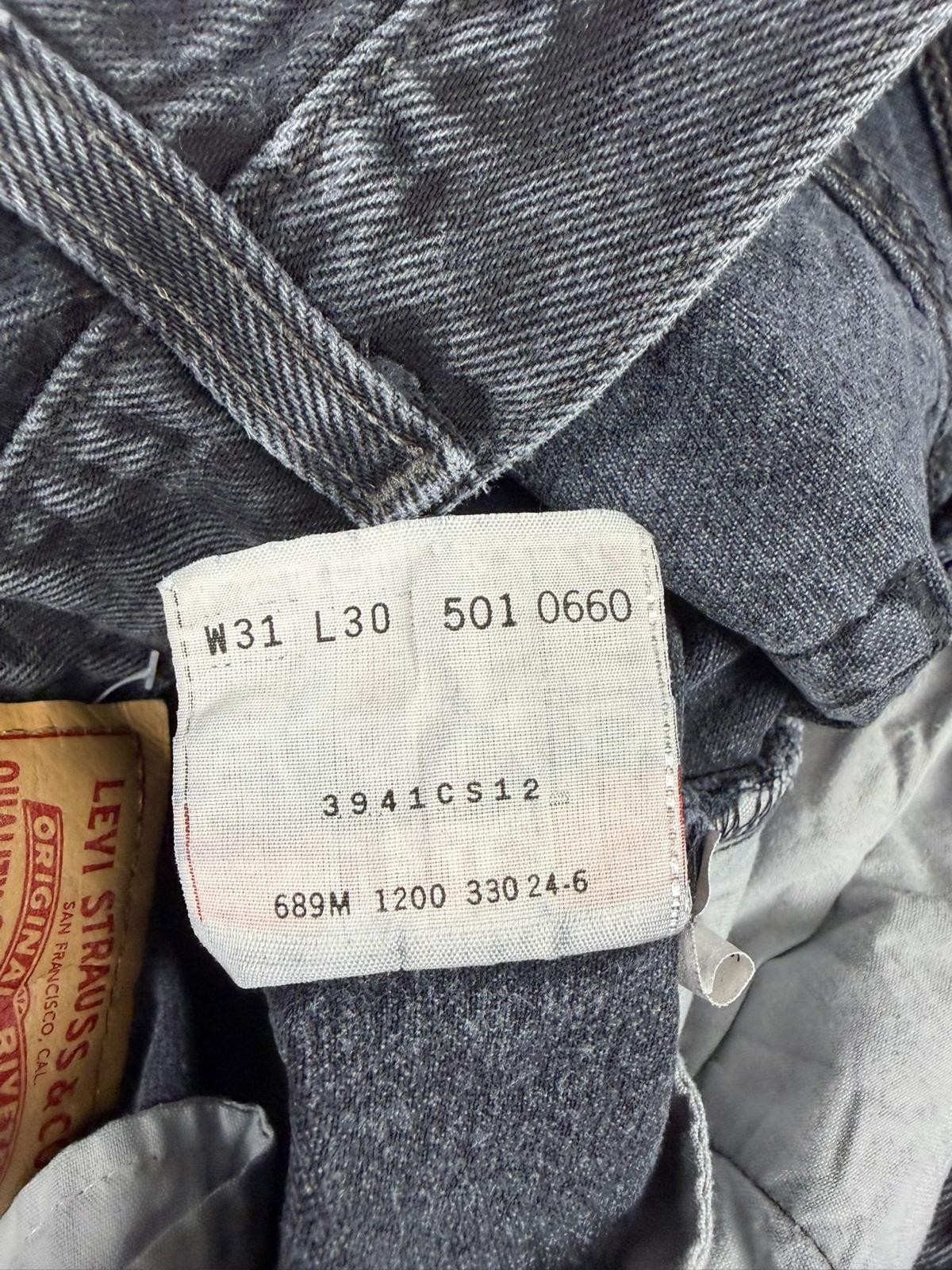 Levi’s 501 90’s/2000 rare flared vintage faded streetwear Y2K style (J-951) image 7