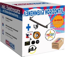 GDW AHK für VW Polo VI AW 17-21 hori. + 13-pol ES ABE