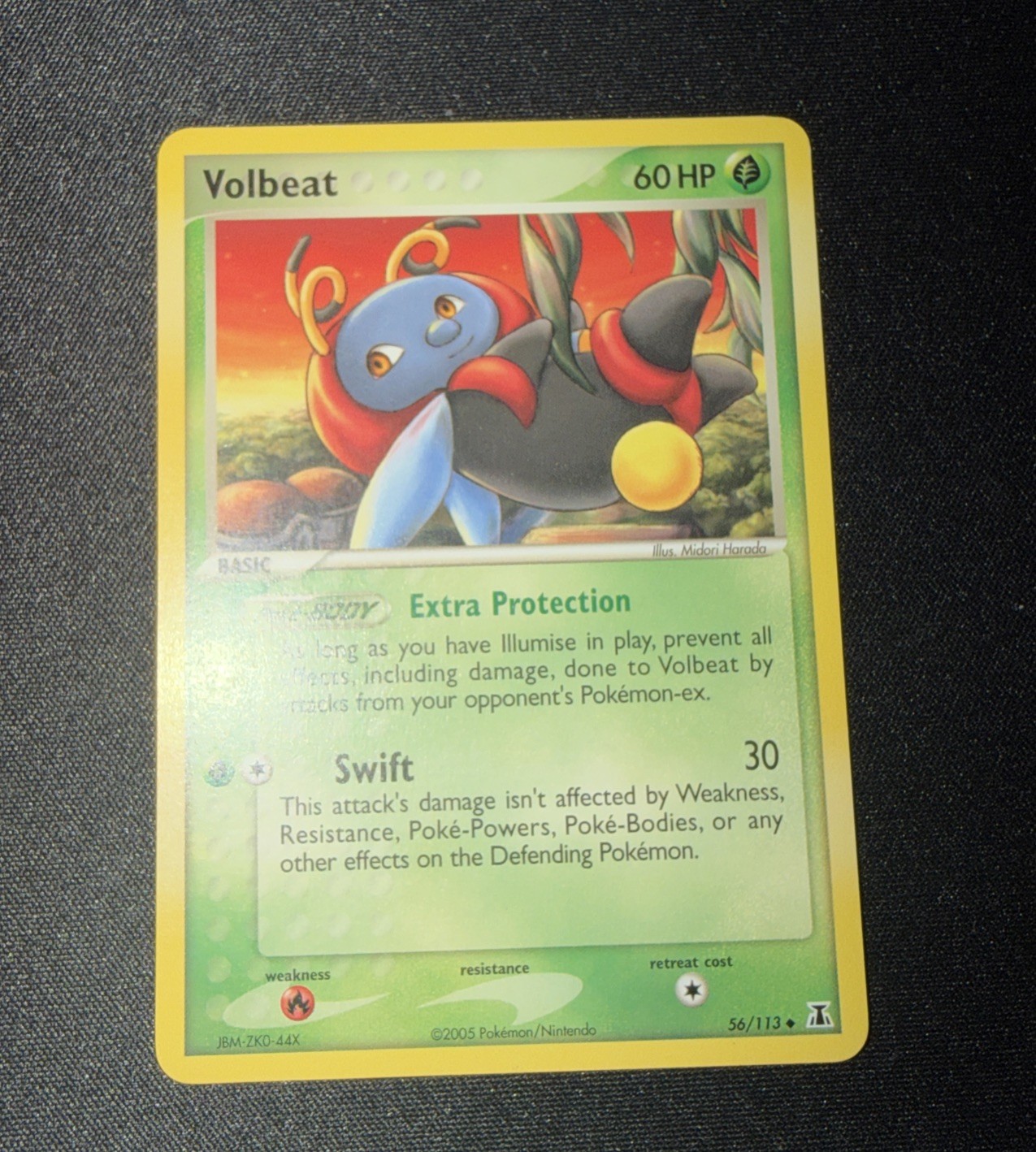 Pokemon TCG Volbeat 56/113 - Delta Species - NM