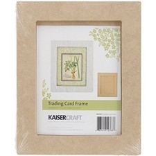 Kaisercraft SB2363 Beyond The Page MDF Trading Card Frame 8"x6.5" x .375" with