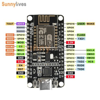 NodeMCU Lua V3 ESP8266 Serial WiFi Module FT232 Development Board for Arduino