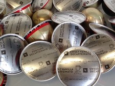 Nespresso Vertuo Sweet Vanilla  Fortado Decaffeinato Coffee Pods - 30 Capsules