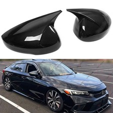 2Pcs Rearview Mirror Covers Caps Compatible with 2022-2025 Honda Civic, Fit f...