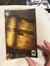 PlayStation 2 PS2 Manual Only God Of War