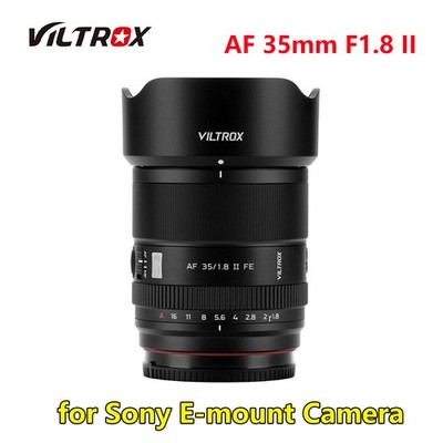 VILTROX 35mm F1.8 II EVO FE APO AF Full Frame Prime Lens for Sony E-mount Camera