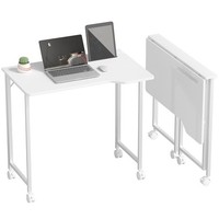Schreibtisch Klappbarer Kleiner Computertisch, Platzsparend, 80 X 52 X 75 Cm
